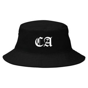 California Bucket Hat, CA, Old School, Hip Hop, Hippie